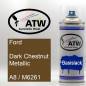 Preview: Ford, Dark Chestnut Metallic, A8 / M6261: 400ml Sprühdose, von ATW Autoteile West.